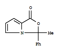 (9ci)-3-甲基-3-苯基-1H,3h-吡咯并[1,2-c]噁唑-1-酮结构式_820964-05-4结构式