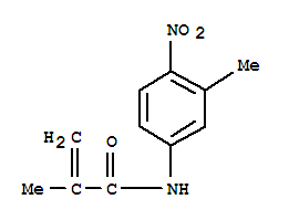 (9ci)-2-甲基-n-(3-甲基-4-硝基苯基)-2-丙酰胺结构式_821764-65-2结构式