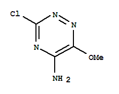 1,2,4-Triazin-5-amine, 3-chloro-6-methoxy-Structure,824-57-7Structure 1,2,4-Triazin-5-amine, 3-chloro-6-methoxy- Structure,824-57-7Structure