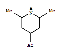 (9ci)-1-(2,6-二甲基-4-哌啶基)-乙酮结构式_82414-36-6结构式