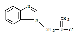 (9ci)-1-(2-氯-2-丙烯基)-1H-苯并咪唑结构式_82418-41-5结构式