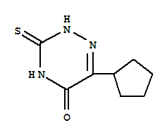 (9ci)-6-环戊基-3,4-二氢-3-硫氧代-1,2,4-噻嗪-5(2H)-酮结构式_824983-26-8结构式