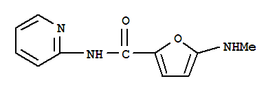 5-(甲基氨基)-n-2-吡啶-2-呋喃羧酰胺结构式_826991-30-4结构式