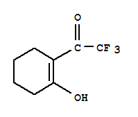 (9ci)-2,2,2-三氟-1-(2-羟基-1-环己烯-1-基)-乙酮结构式_82726-79-2结构式