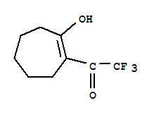 (9ci)-2,2,2-三氟-1-(2-羟基-1-环庚烯-1-基)-乙酮结构式_82726-80-5结构式