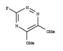 (9ci)-3-氟-5,6-二甲氧基-1,2,4-三嗪结构式_82737-01-7结构式