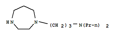 1-(3-二丙基氨基丙基)高哌嗪结构式_827614-53-9结构式