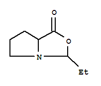 (9ci)-3-乙基四氢-1H,3h-吡咯并[1,2-c]噁唑-1-酮结构式_827624-08-8结构式