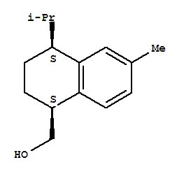 (1S,4S)-(9CI)-1,2,3,4-四氢-6-甲基-4-(1-甲基乙基)-1-萘甲醇结构式_828923-23-5结构式