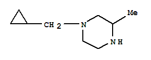 (9ci)-1-(环丙基甲基)-3-甲基-哌嗪结构式_82919-92-4结构式