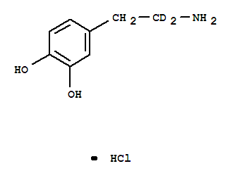 盐酸多巴胺-D2结构式_83008-33-7结构式