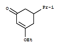 (9ci)-3-乙氧基-5-(1-甲基乙基)-2-环己烯-1-酮结构式_83025-89-2结构式