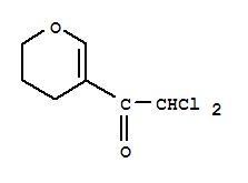 (9ci)-2,2-二氯-1-(3,4-二氢-2H-吡喃-5-基)-乙酮结构式_83124-79-2结构式