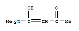 (9ci)-4-(二甲基氨基)-4-羟基-3-丁烯-2-酮结构式_83235-77-2结构式
