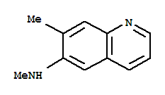 (9ci)-n,7-二甲基-6-喹啉胺结构式_83407-40-3结构式