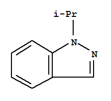 (9ci)-1-(1-甲基乙基)-1H-吲唑结构式_83482-91-1结构式