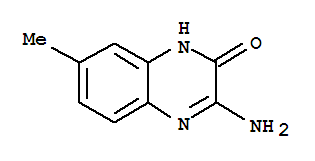 (9ci)-3-氨基-7-甲基-2(1H)-喹噁啉酮结构式_83566-27-2结构式