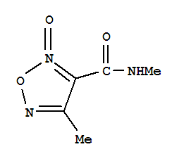 n,4-二甲基-1,2,5-噁二唑-3-羧酰胺结构式_83645-10-7结构式