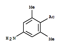 (9ci)-1-(4-氨基-2,6-二甲基苯基)-乙酮结构式_83759-88-0结构式