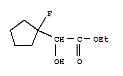 (9ci)-1-氟--alpha--羟基-环戊烷乙酸乙酯结构式_83769-22-6结构式
