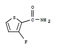 (9ci)-3-氟-2-噻吩羧酰胺结构式_83933-19-1结构式