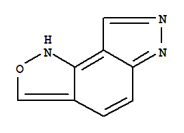 1H-吡唑并[3,4-g]-2,1-苯异噁唑(9ci)结构式_84030-70-6结构式