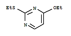 (6CI,9CI)-4-乙氧基-2-(乙基硫代)-嘧啶结构式_84289-47-4结构式