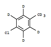 对氯甲苯-D7结构式_84344-06-9结构式