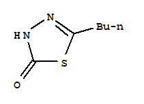 5-丁基-1,3,4-噻二唑-2(3h)-酮结构式_84352-68-1结构式