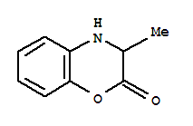 (6ci,9ci)-3,4-二氢-3-甲基-2H-1,4-苯并噁嗪-2-酮结构式_84529-13-5结构式