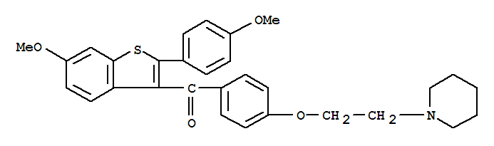 Raloxifene Bismethyl EtherStructure,84541-38-8Structure Raloxifene Bismethyl Ether Structure,84541-38-8Structure