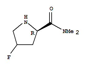 (2R)-(9CI)-4-氟-N,N-二甲基-2-吡咯烷羧酰胺结构式_847866-41-5结构式