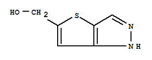 1H-噻吩并[3,2-c]吡唑-5-甲醇结构式_848358-06-5结构式