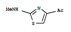 1-[2-(甲基氨基)-4-噻唑]-乙酮结构式_849547-44-0结构式