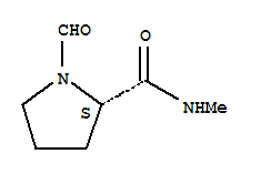 (2S)-1-甲酰基-N-甲基-2-吡咯烷羧酰胺结构式_850246-88-7结构式