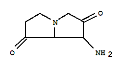 7-Aminotetrahydro-1h-pyrrolizine-1,6(5h)-dione Structure,852200-95-4Structure