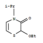 (9ci)-2-乙氧基-4-(1-甲基乙基)-2H-1,4-噻嗪-3(4h)-酮结构式_85331-44-8结构式