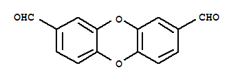 二苯并[b,e][1,4]二噁英-2,8-二羧醛结构式_856053-86-6结构式