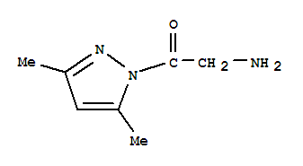 Pyrazole,1-glycyl-3,5-dimethyl-(3ci)Structure,856064-05-6Structure Pyrazole,1-glycyl-3,5-dimethyl-(3ci) Structure,856064-05-6Structure