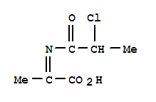 (5CI)-2-(2-氯丙酰基亚氨基)-丙酸结构式_856808-53-2结构式