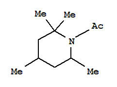 (5CI)-1-乙酰基-2,2,4,6-四甲基-哌啶结构式_856846-80-5结构式