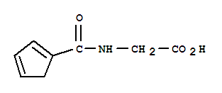 N-(1,3-环戊二烯-1-基羰基)甘氨酸结构式_856944-79-1结构式