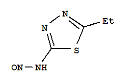 (5ci)-2-乙基-5-硝基氨基-1,3,4-噻二唑结构式_857748-74-4结构式