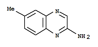 6-甲基-2-喹噁啉胺结构式_857758-58-8结构式