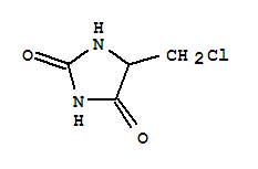 (5ci)-5-(氯甲基)-乙内酰脲结构式_857766-66-6结构式