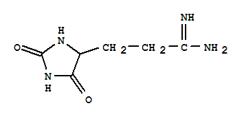 2,5-二氧代-4-咪唑啉丙脒结构式_857773-52-5结构式
