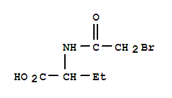 (3ci)-alpha--(-alpha--溴乙酰氨基)-丁酸结构式_857830-59-2结构式