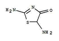 (5ci)-5-氨基-2-亚氨基-4-噻唑啉酮结构式_857962-59-5结构式