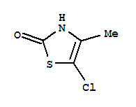 (3ci)-5-氯-4-甲基-2(3)-噻唑酮结构式_858008-49-8结构式
