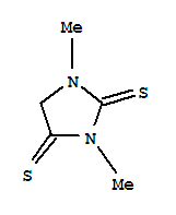 (5ci)-1,3-二甲基-2,4-二硫代乙内酰脲结构式_858205-29-5结构式